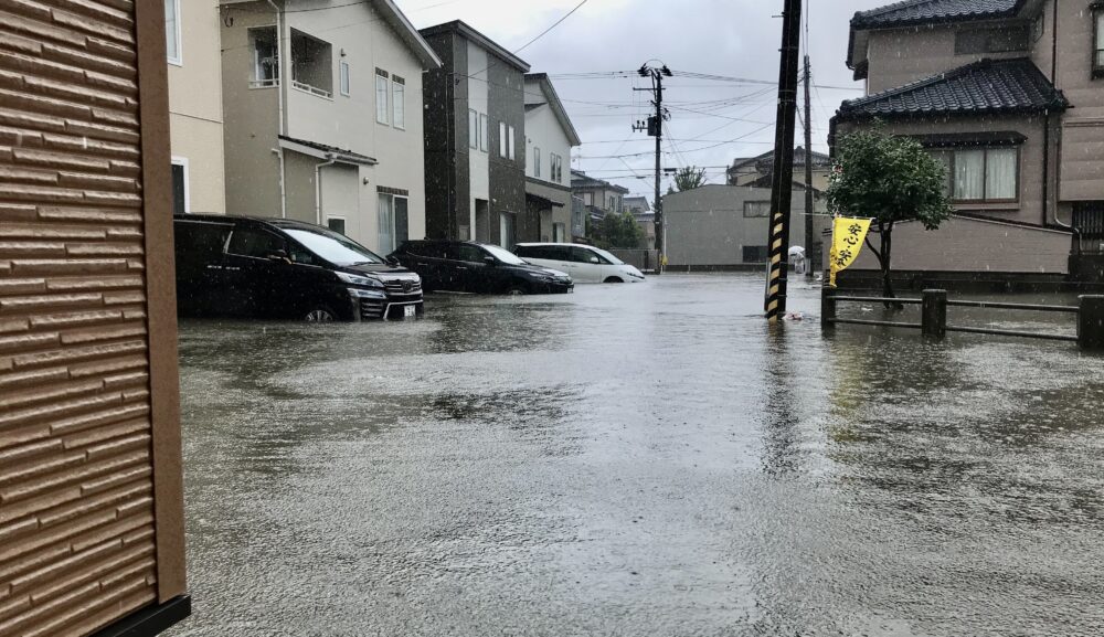 豪雨による水害について